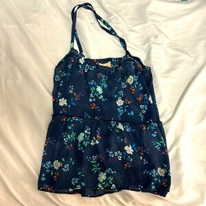 Hollister Small Floral Tank Top